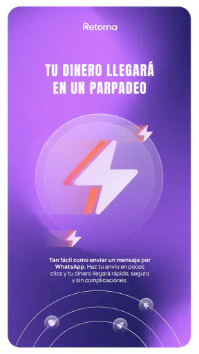 Retorna: envía dinero seguro screenshot