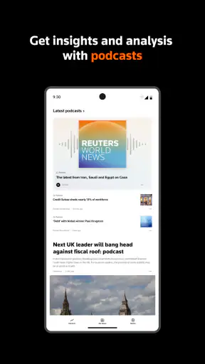 Reuters News screenshot