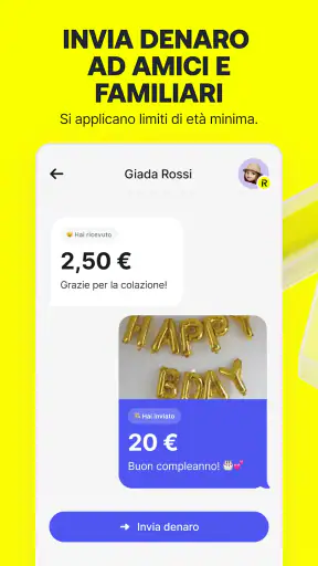 Revolut <18 screenshot