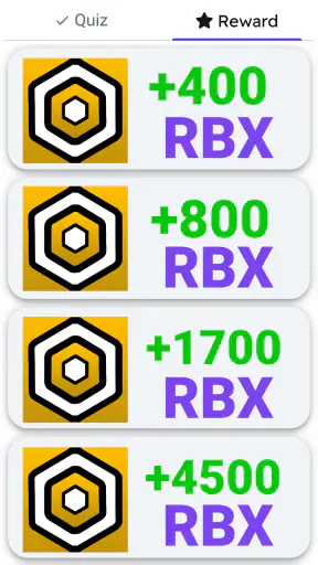 Reward Get Robux screenshot