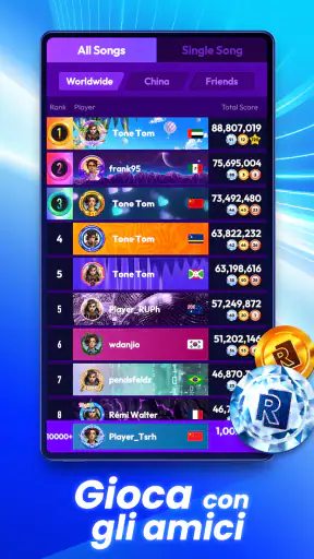 Rhythm Rush -  gioco musica screenshot