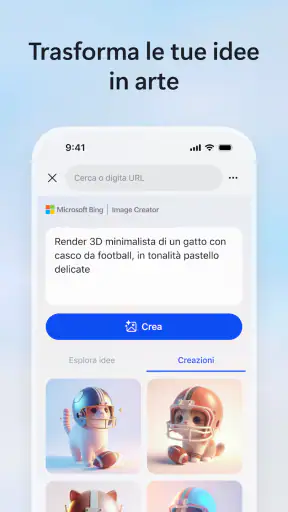Ricerca Microsoft Bing screenshot