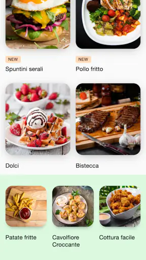 Ricette friggitrice ad aria screenshot