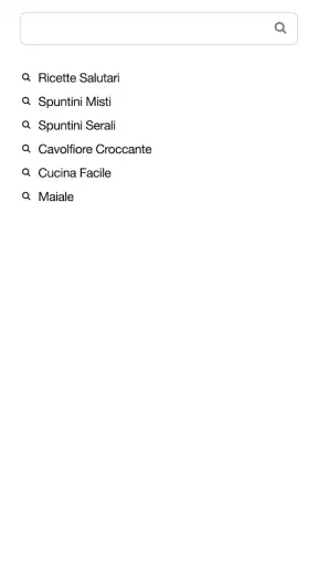 Ricette friggitrice ad aria screenshot