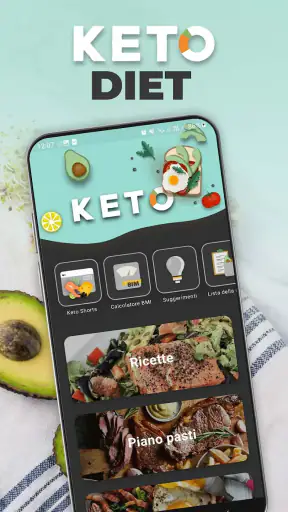 Ricette Keto: dieta cheto screenshot