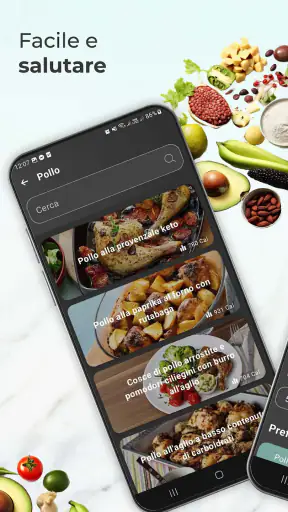 Ricette Keto: dieta cheto screenshot