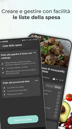 Ricette Keto: dieta cheto screenshot