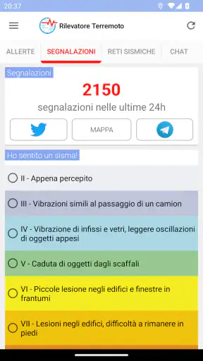 Rilevatore Terremoto screenshot