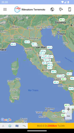Rilevatore Terremoto PRO screenshot