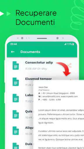 Riprendersi Eliminato Messaggi screenshot