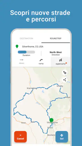 RISER - la tua app per moto screenshot