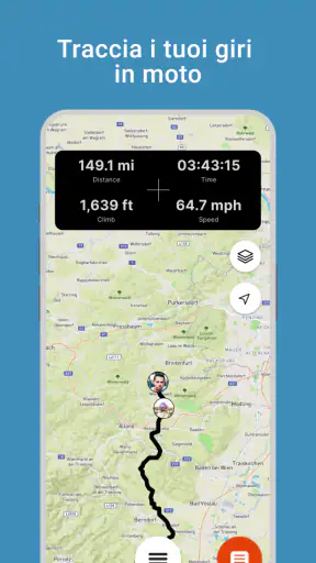 RISER - la tua app per moto screenshot