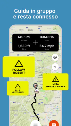 RISER - la tua app per moto screenshot