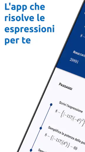 Risolvi espressioni screenshot