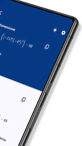 Risolvi espressioni screenshot