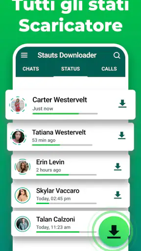 Risparmio stato: Whatstatus screenshot
