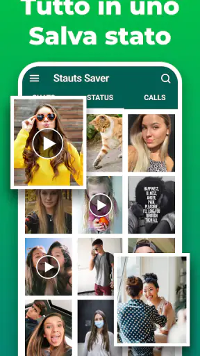 Risparmio stato: Whatstatus screenshot