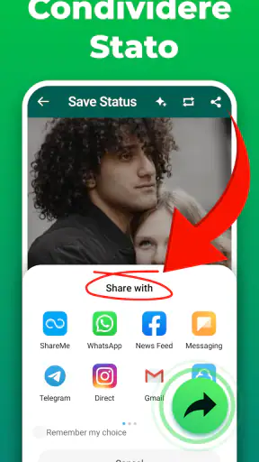 Risparmio stato: Whatstatus screenshot