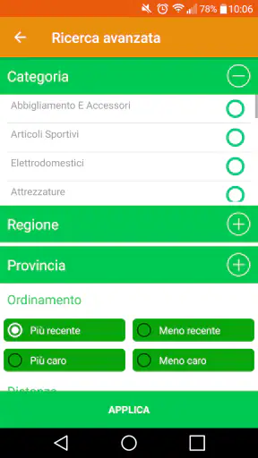 Riù mercatino screenshot