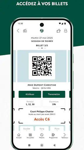 Roland-Garros Officiel screenshot