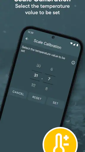 Room Temperature Thermometer screenshot