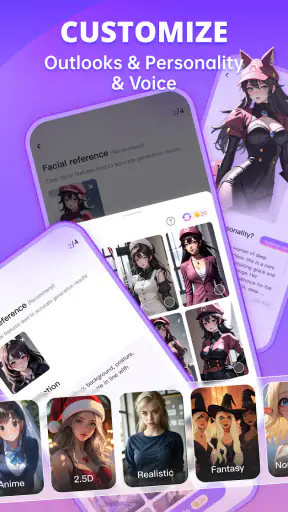 Rosytalk-RP lover AI character screenshot
