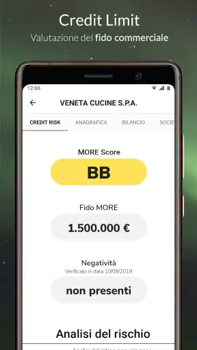 s-peek - Credit report screenshot