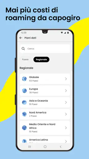 Saily: eSIM per Viaggiare screenshot