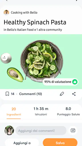 Samsung Food: Pianifica pasti screenshot