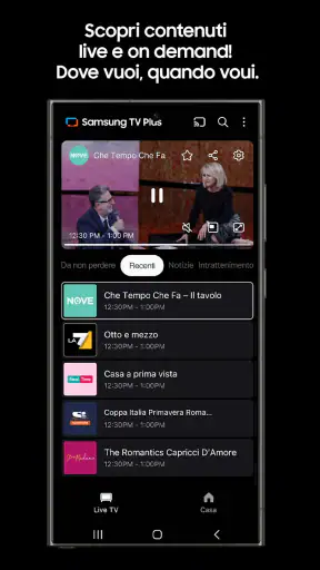 Samsung TV Plus screenshot