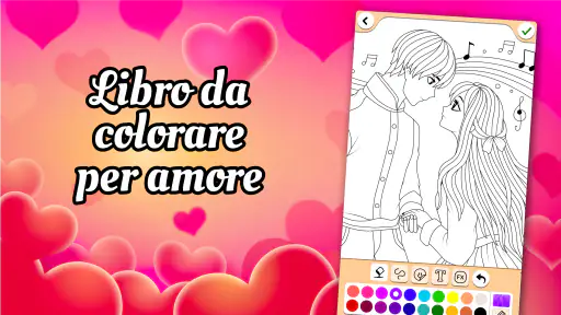San Valentino Cuori Gioco screenshot