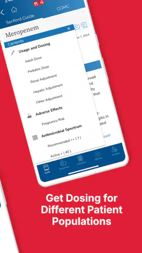 Sanford Guide Antimicrobial screenshot