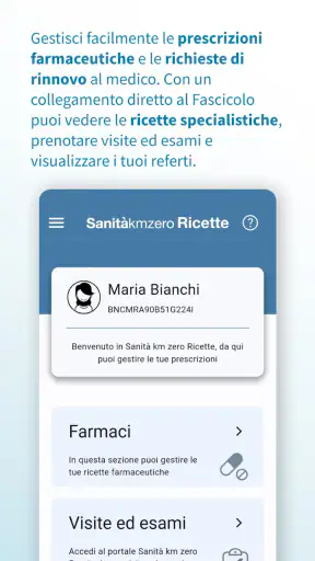 Sanità km zero Ricette screenshot