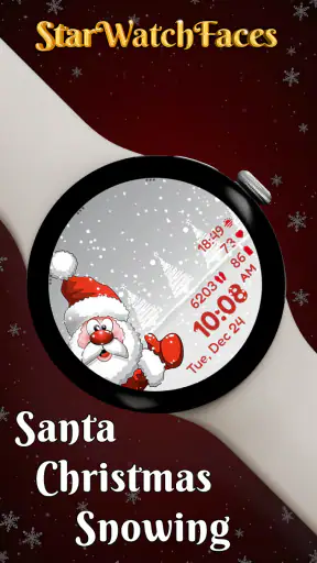 Santa Christmas Snowing screenshot