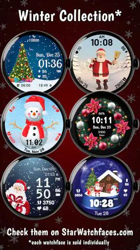 Santa Christmas Snowing screenshot