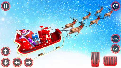 santa gift delivery christmas screenshot