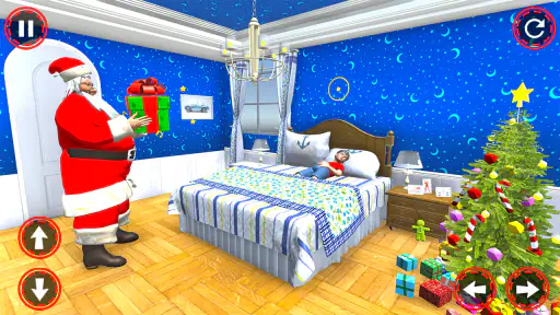 santa gift delivery christmas screenshot