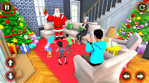 santa gift delivery christmas screenshot