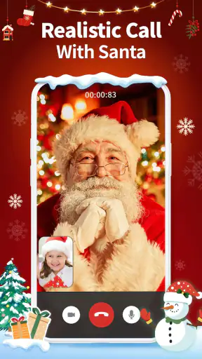 Santa Prank Call: Fake video screenshot