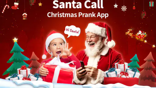 Santa Prank Call: Fake video screenshot