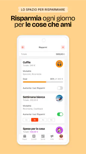 Satispay: Paga e risparmia screenshot