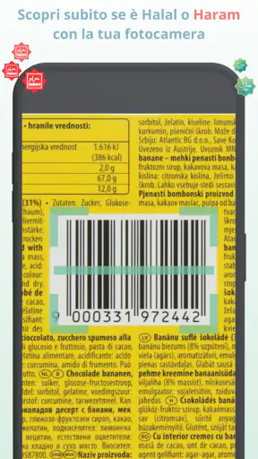 Scanner Halal e additivi haram screenshot
