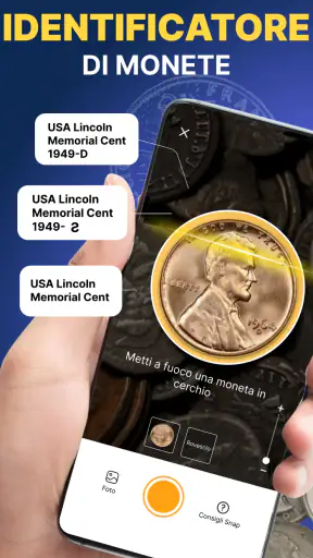 Scanner Identificatore Monete screenshot