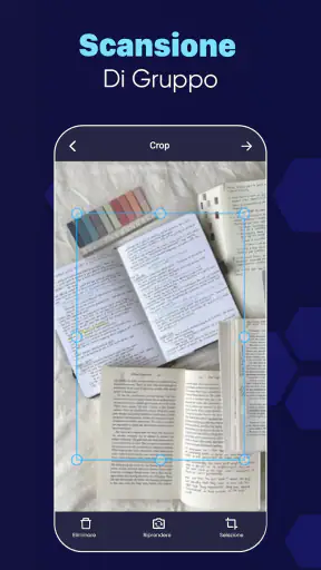 Scanner PDF: testo OCR screenshot