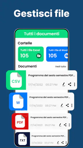 Scanner per carte d'identità screenshot