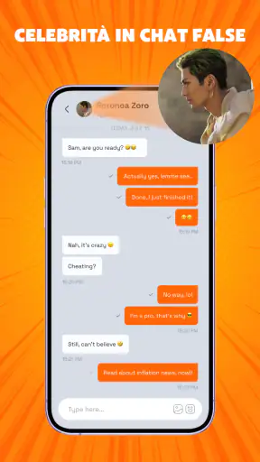 Scherzo video chiamata falsa screenshot