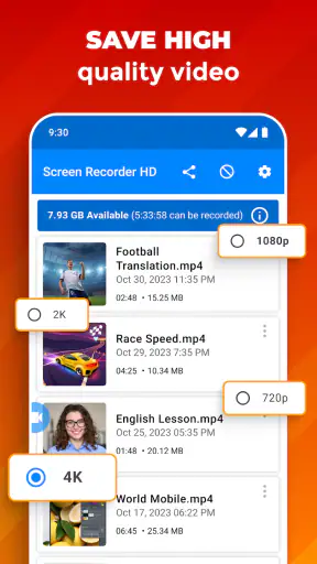 Screen Recorder: Facecam Audio screenshot
