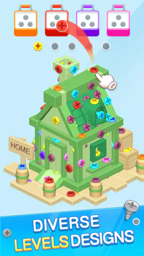 Screw Away: 3D Pin Puzzle screenshot
