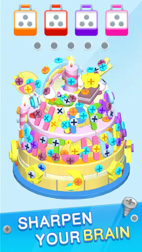 Screw Away: 3D Pin Puzzle screenshot
