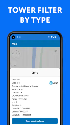 Segnale telefonico 5G, 4G, LTE screenshot